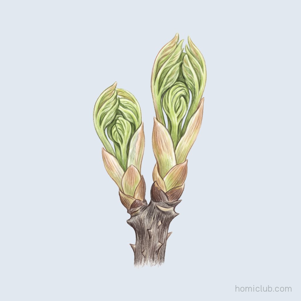 Aralia Shoots (Durup)