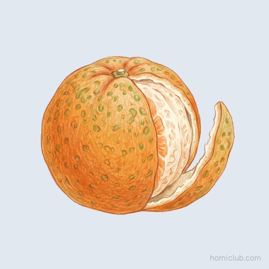 Bitter orange peel