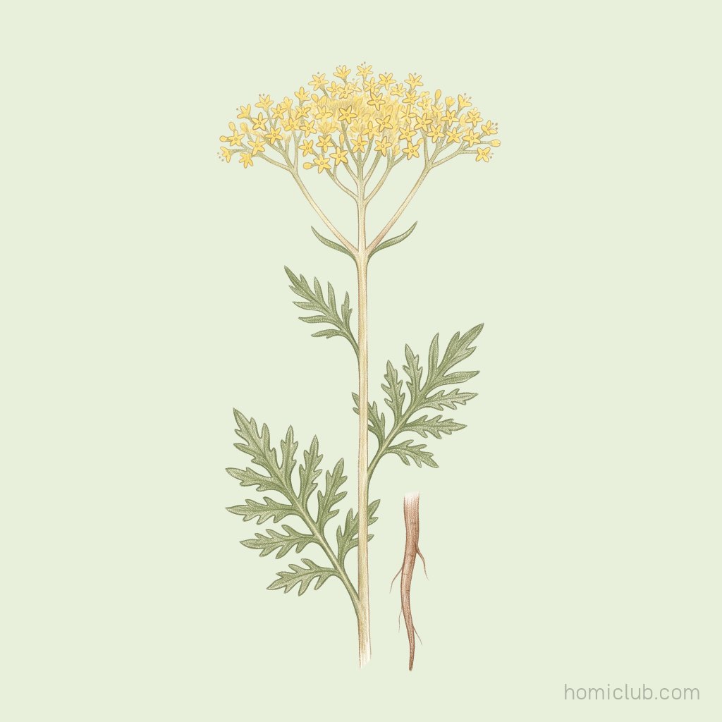 Golden lace patrinia