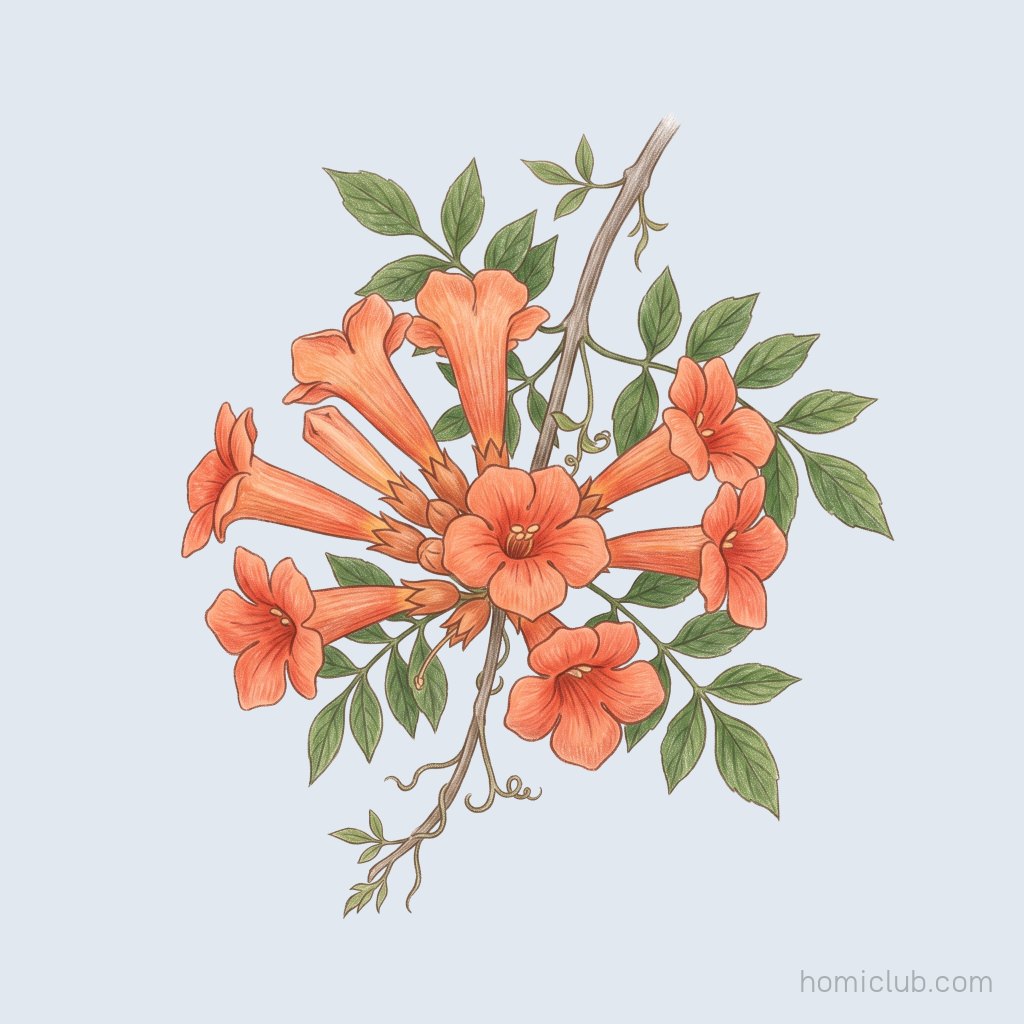 Trumpet creeper